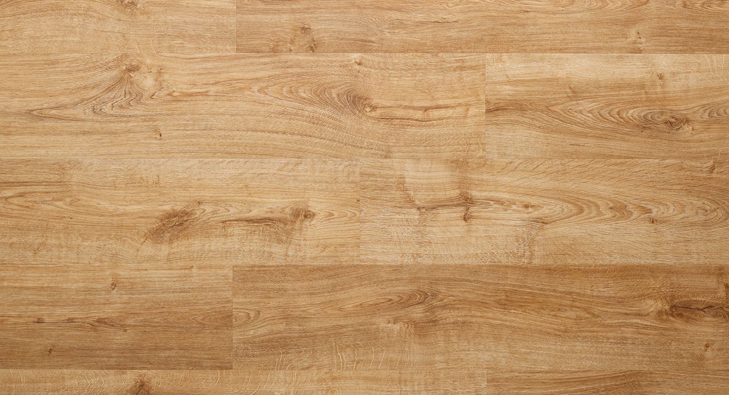 Sol vinyle ALPHA VINYL BLOOM Quick Step, Bois chêne automne miel, lame 20.90 x 149.40 cm