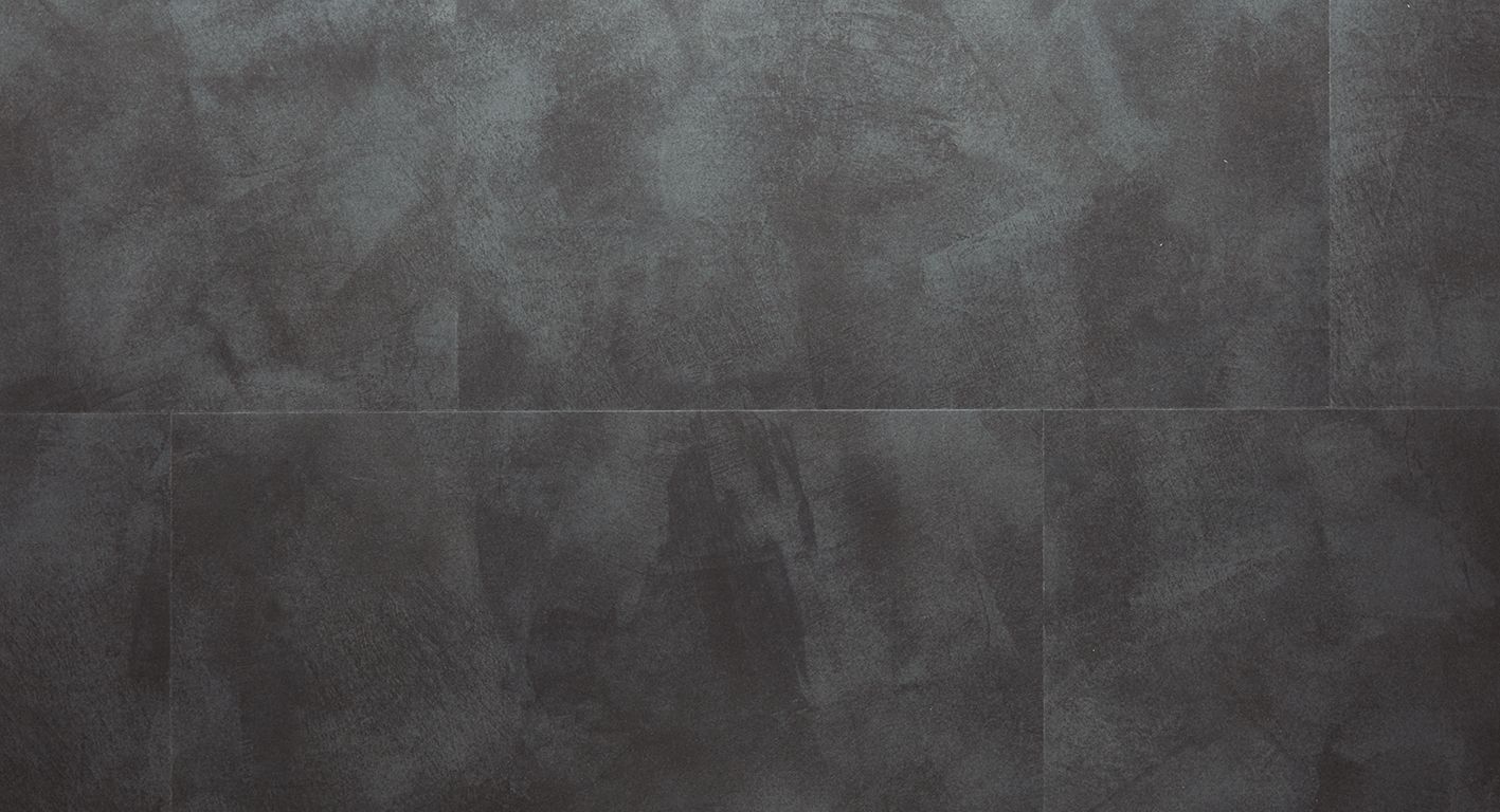 Sol vinyle ALPHA VINYL ILLUME Quick Step, Béton graphite tendre, dalle 42.80 x 85.60 cm