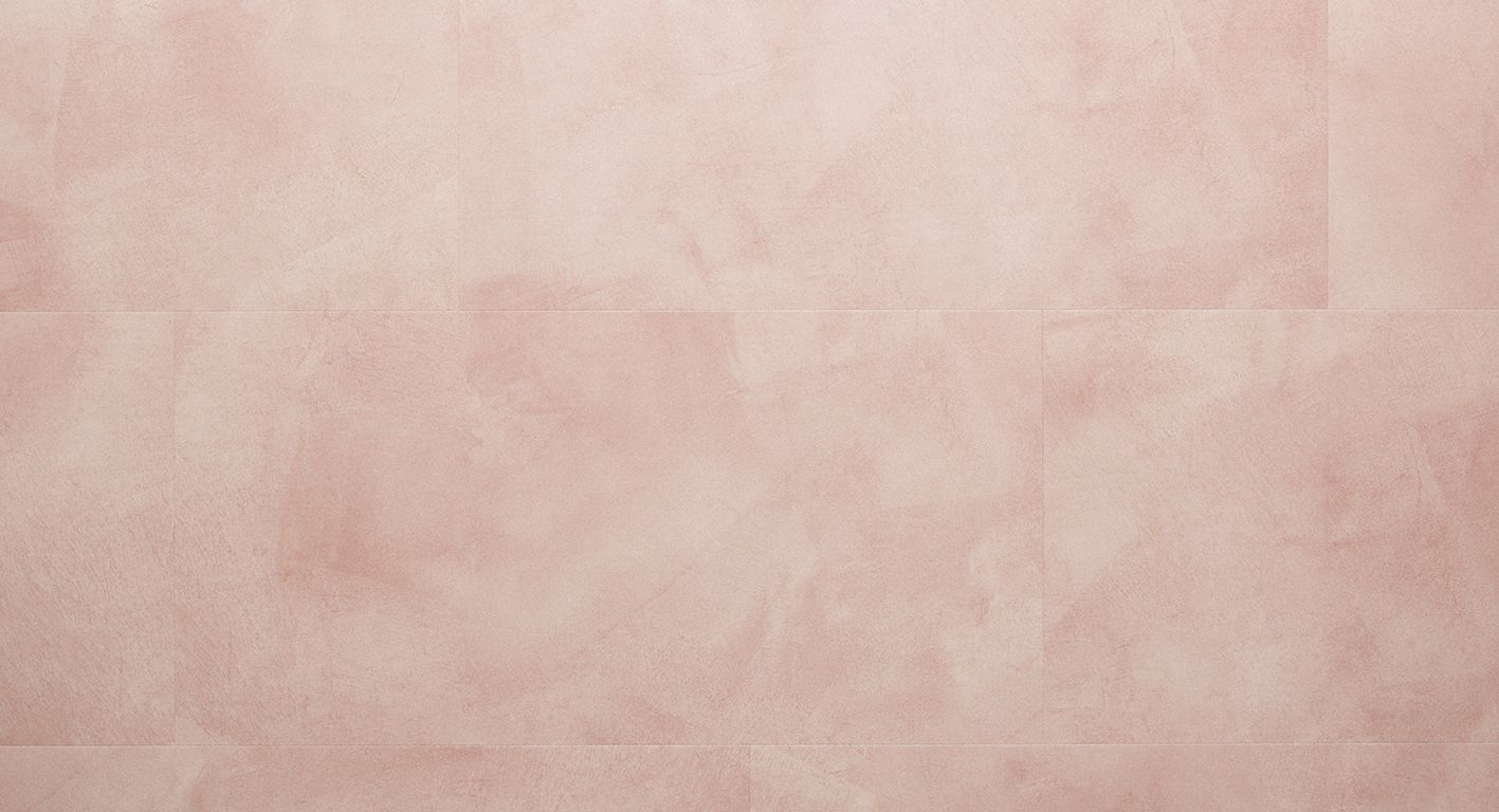 Sol vinyle ALPHA VINYL ILLUME Quick Step, Béton blush tendre, dalle 42.80 x 85.60 cm