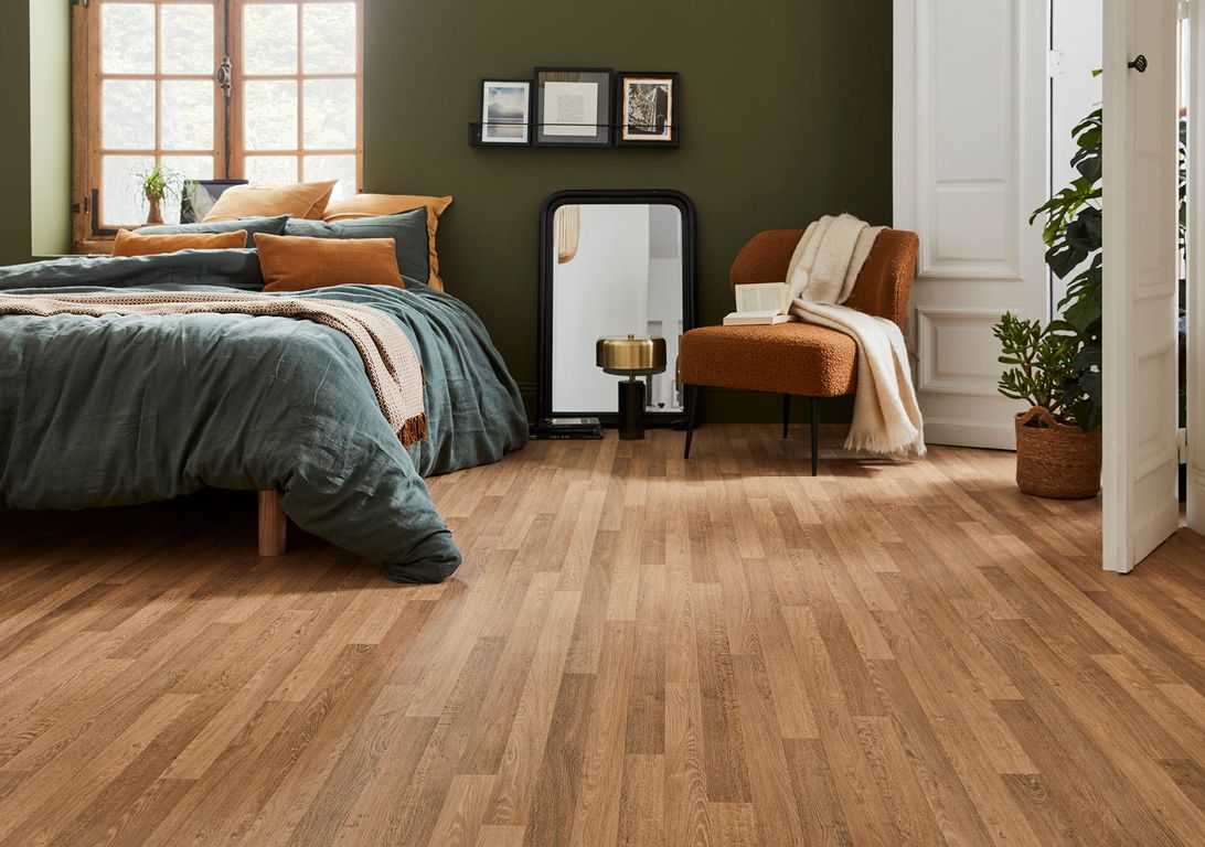Sol vinyle rouleau TEXLINE NATURE 4M Gerflor, Bois naturel, rouleau 4.00 m