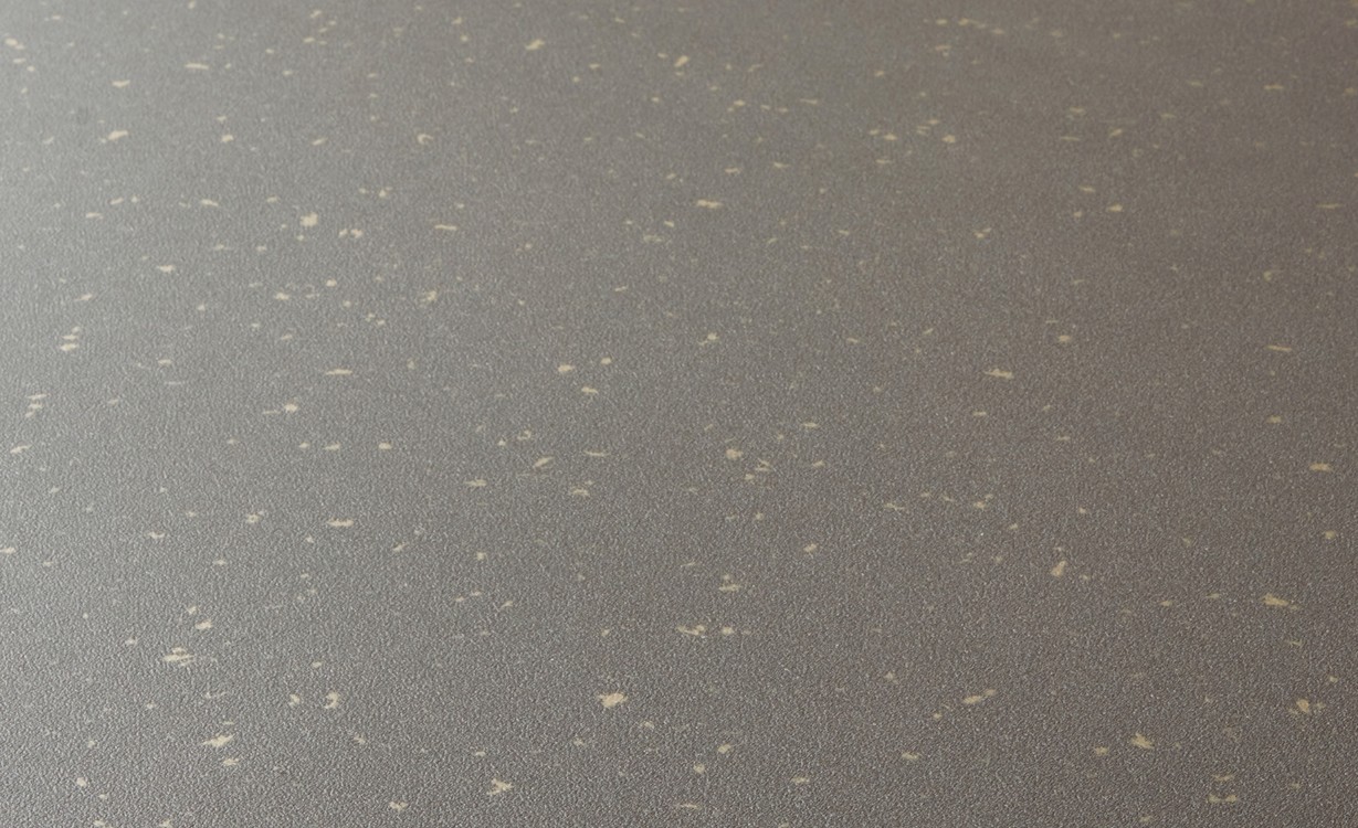 Sol vinyle rouleau TEXLINE NATURE 4M Gerflor, Uni/faux uni moucheté gris, rouleau 4.00 m