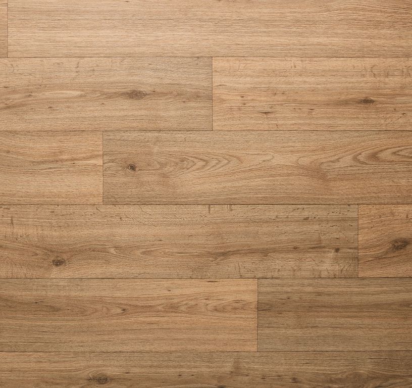 Sol vinyle rouleau TEXLINE NATURE 4M Gerflor, Bois marron moyen, rouleau 4.00 m
