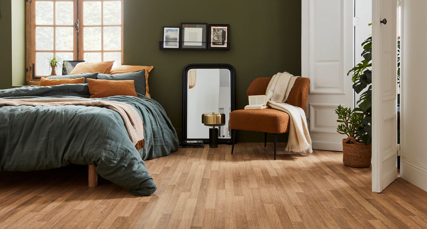 Sol vinyle rouleau TEXLINE NATURE 2M Gerflor, Bois naturel, rouleau 2.00 m