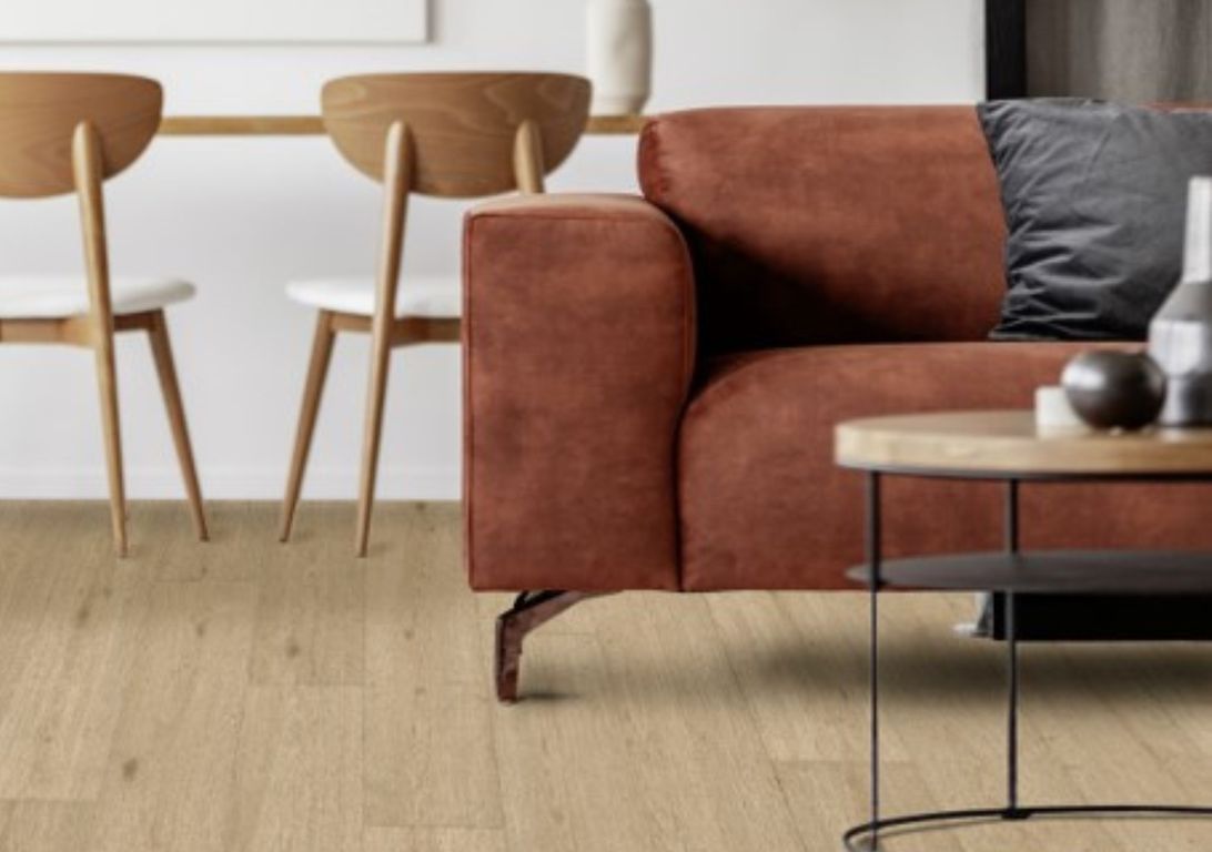 Sol vinyle rouleau TEXLINE NATURE 2M Gerflor, Bois naturel clair, rouleau 2.00 m