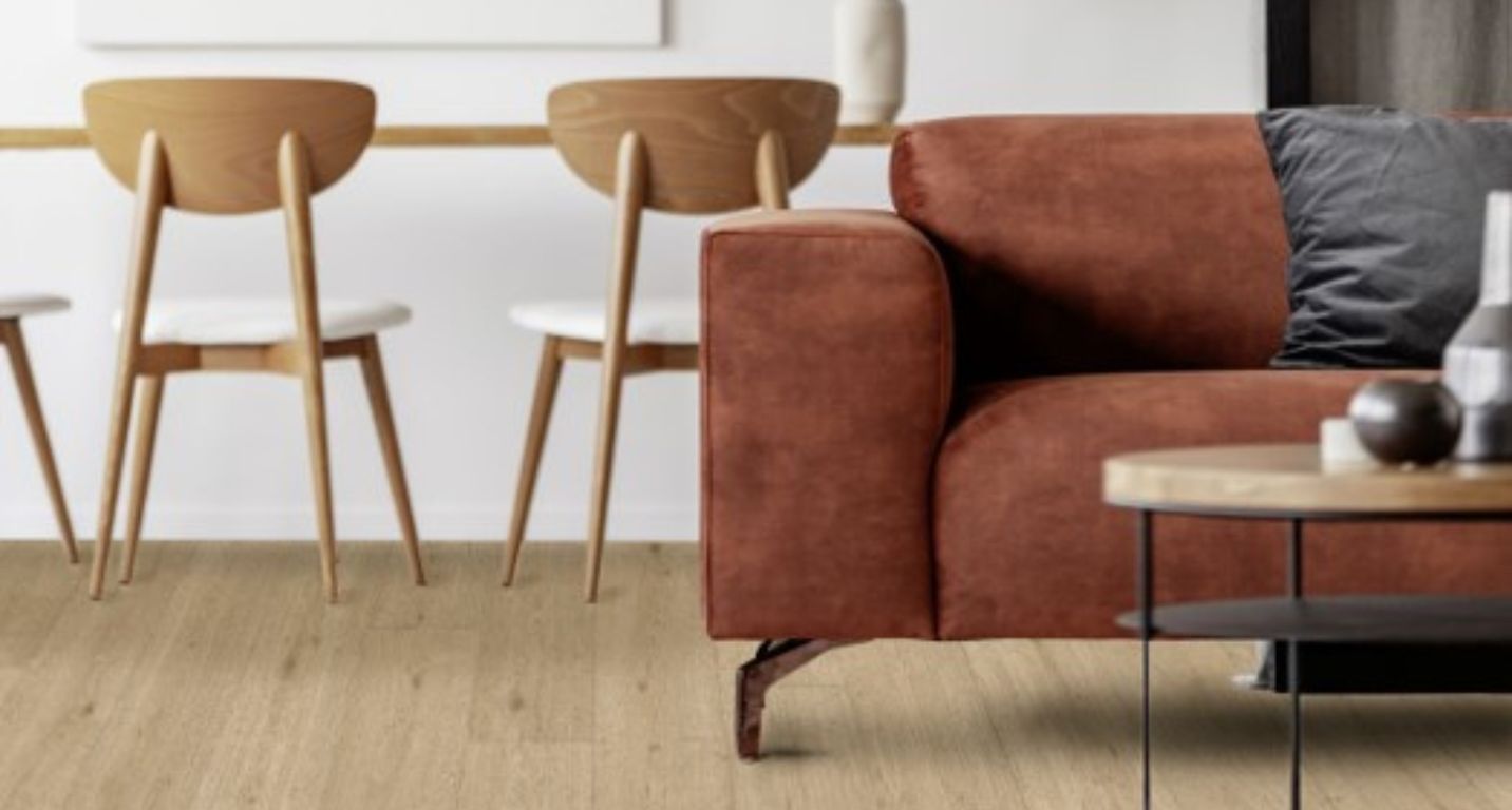 Sol vinyle rouleau TEXLINE NATURE 2M Gerflor, Bois naturel clair, rouleau 2.00 m