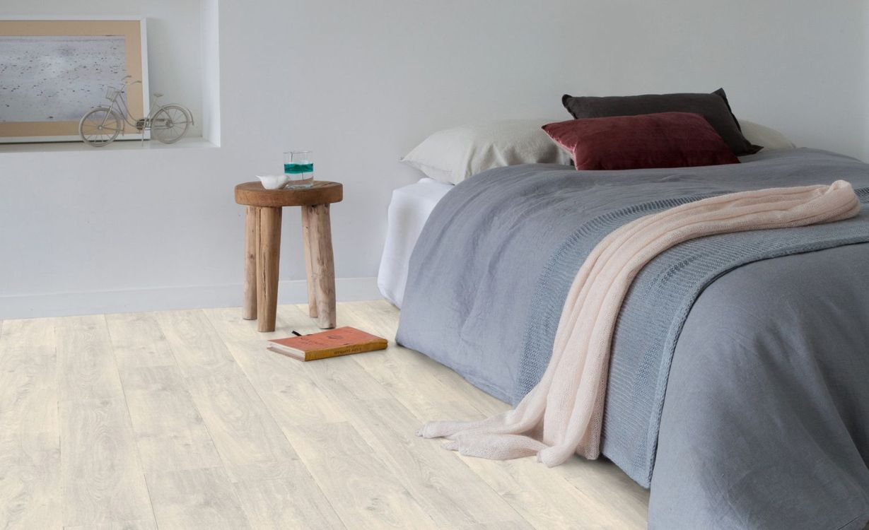 Sol vinyle rouleau TEXLINE NATURE 2M Gerflor, Bois noma blanc, rouleau 2.00 m