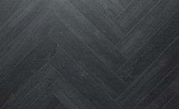 Sol stratifié MANOR BATON ROMPU , aspect Bois noir, lame 13.10 x 64.30 cm