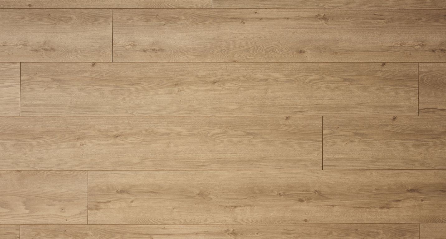Sol stratifié GRANDE XXL HYDRO , aspect Bois chêne clair, lame 24.10 x 179.00 cm