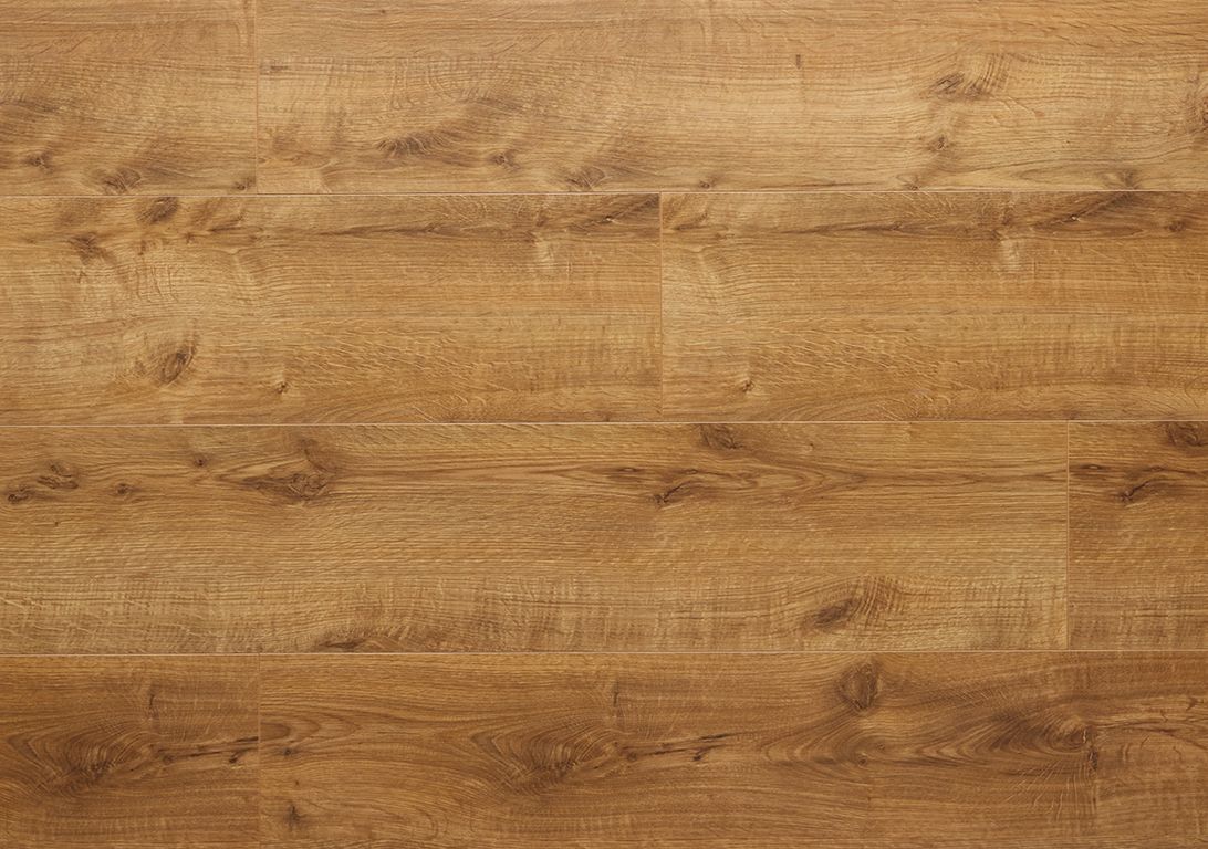 Sol stratifié GRANDE XXL HYDRO , aspect Bois Chêne foncé, lame 24.10 x 179.00 cm