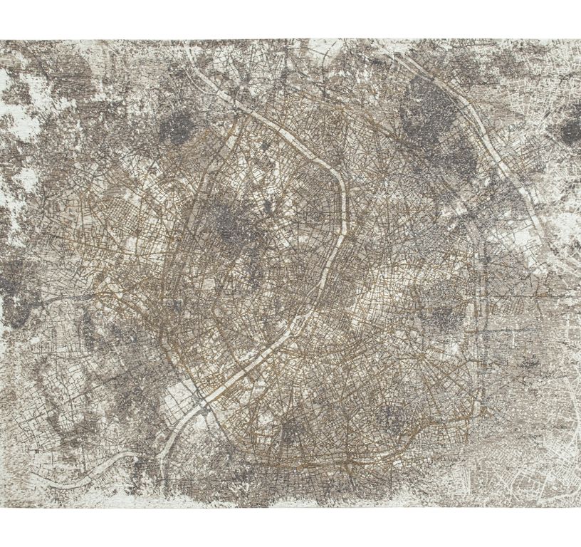 Tapis PARIS Louis De Poortere, graphique  Space Trip