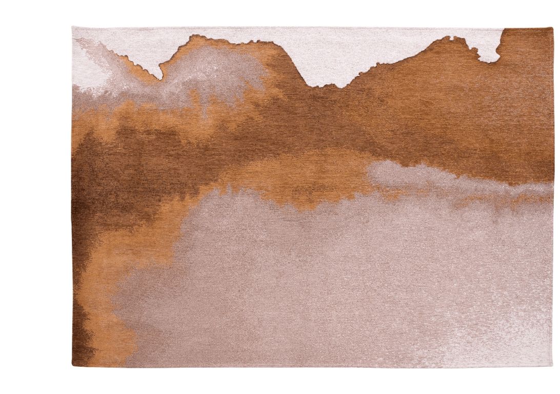 Tapis LAGOON Louis De Poortere, effacé  Chestnut