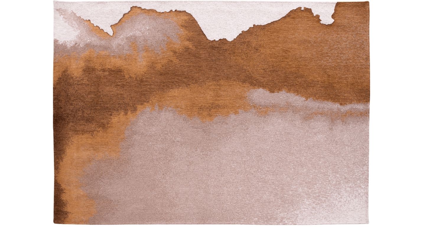 Tapis LAGOON Louis De Poortere, effacé  Chestnut