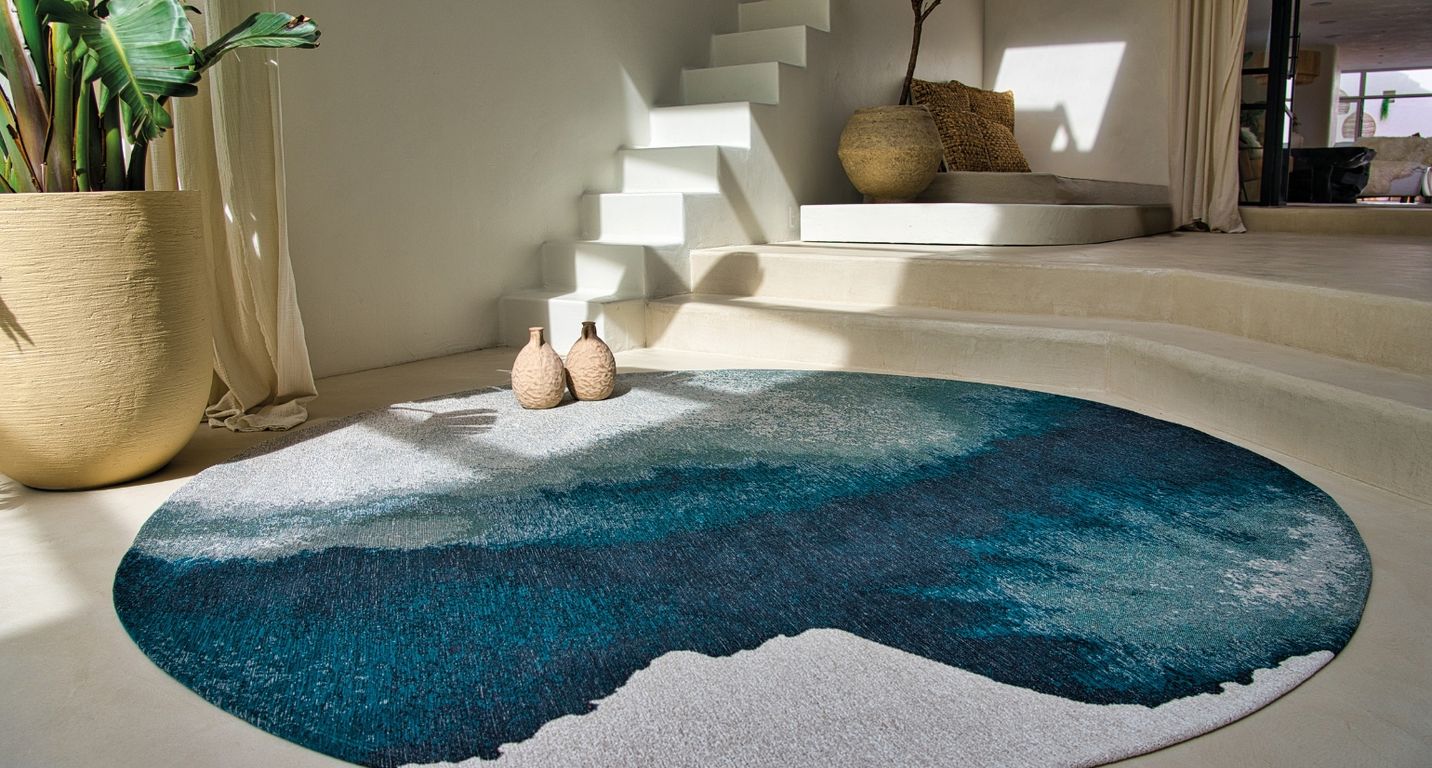 Tapis LAGOON Louis De Poortere, effacé  Inkjet