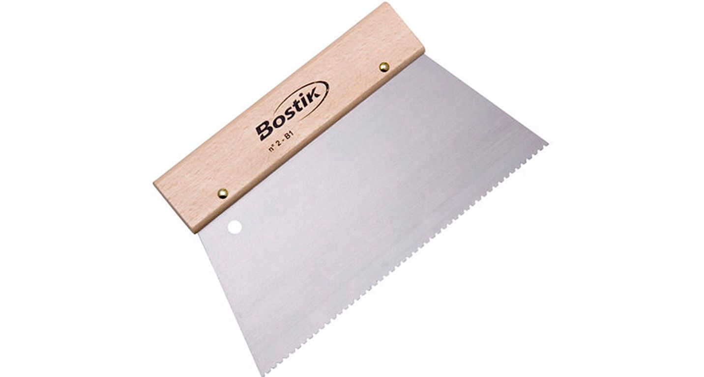 Spatule à colle n°2 pour sols moquette et vinyle
