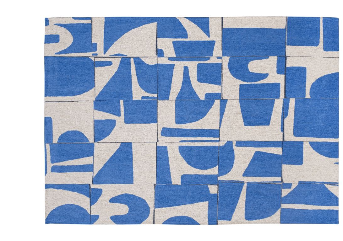 Tapis PAPERCUT Louis De Poortere, géométrique  Campanula