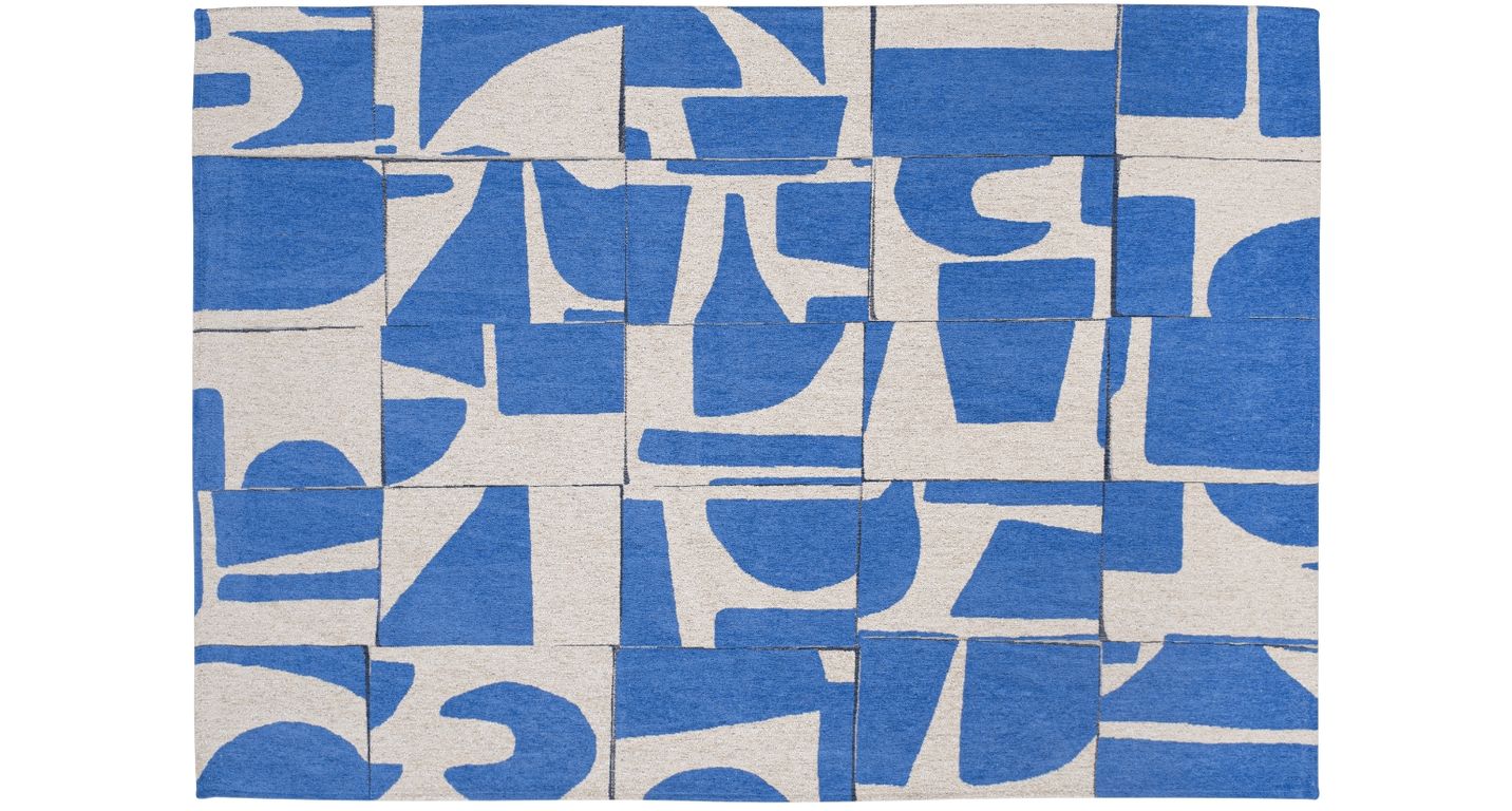 Tapis PAPERCUT Louis De Poortere, géométrique  Campanula