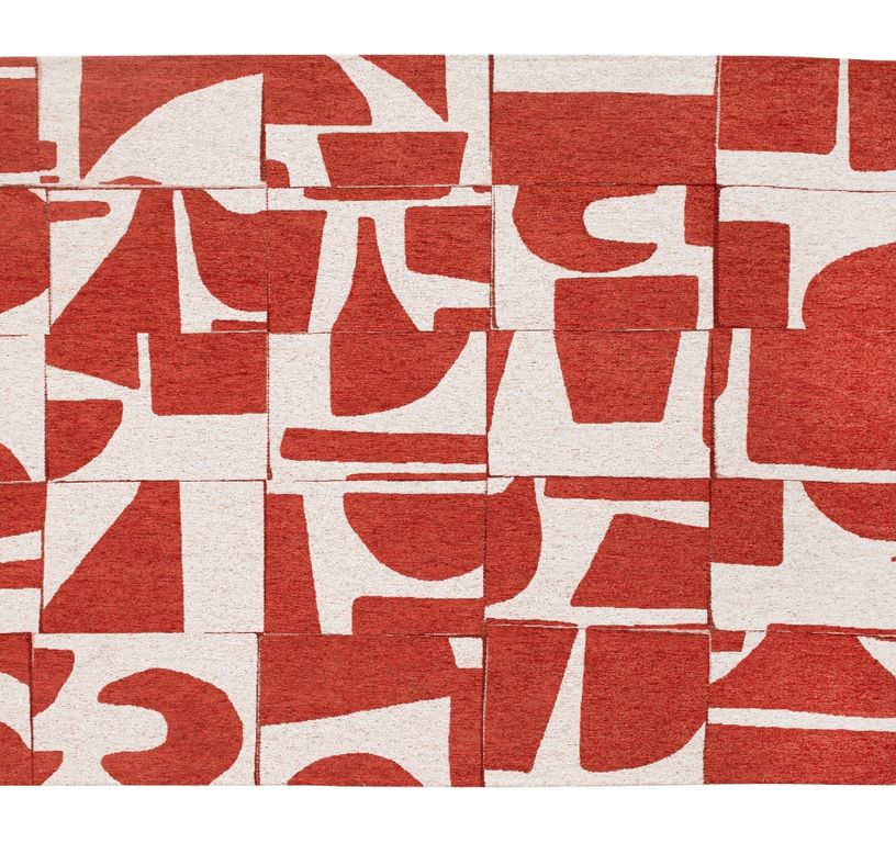 Tapis PAPERCUT Louis De Poortere, géométrique  Rust