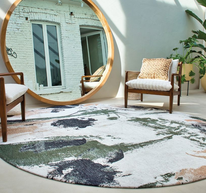 Tapis FRESQUE Louis De Poortere, effacé  Indian Rice