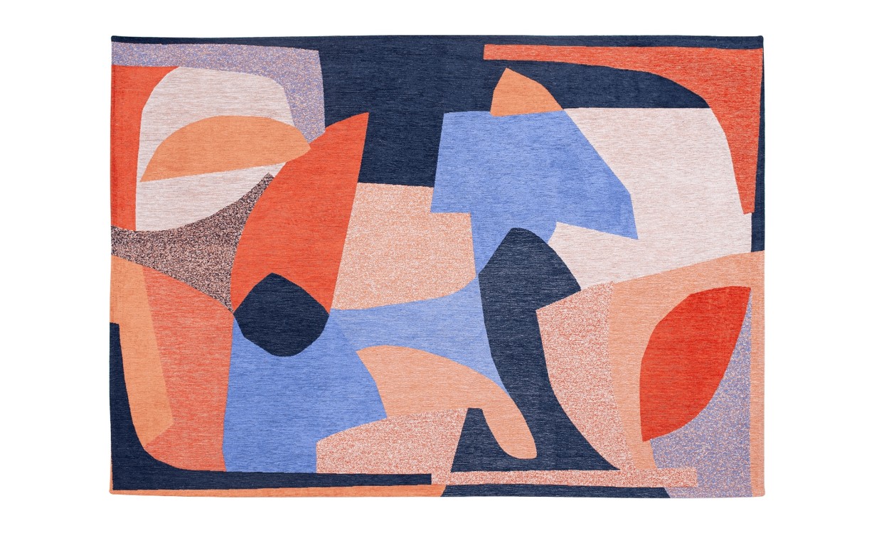 Tapis SHAPE Louis De Poortere, géométrique multicolore