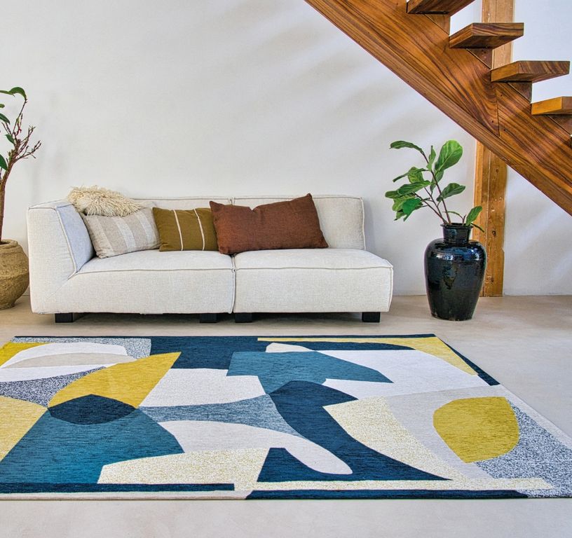 Tapis SHAPE Louis De Poortere, géométrique  Duck Song