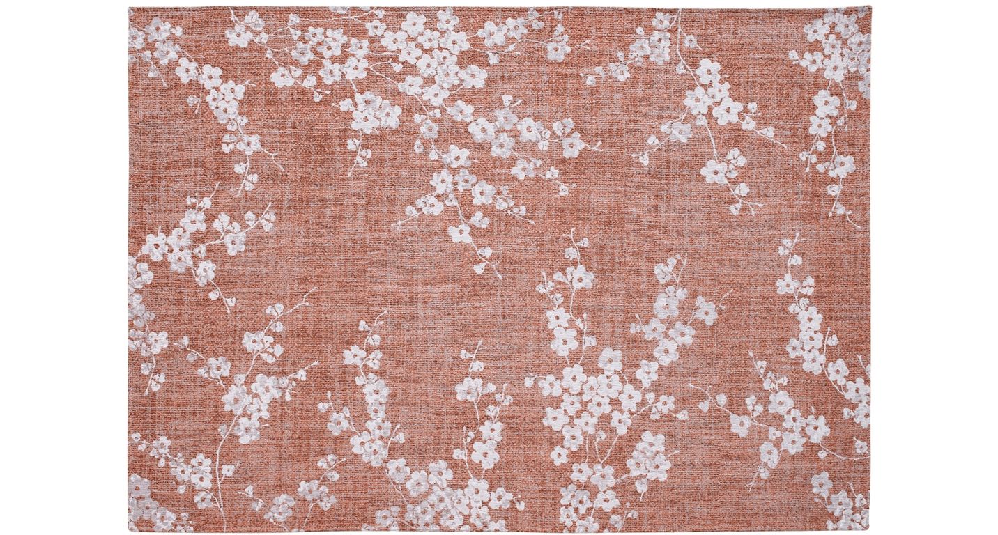 Tapis SAKURA Louis De Poortere, fleur  Copper Pink