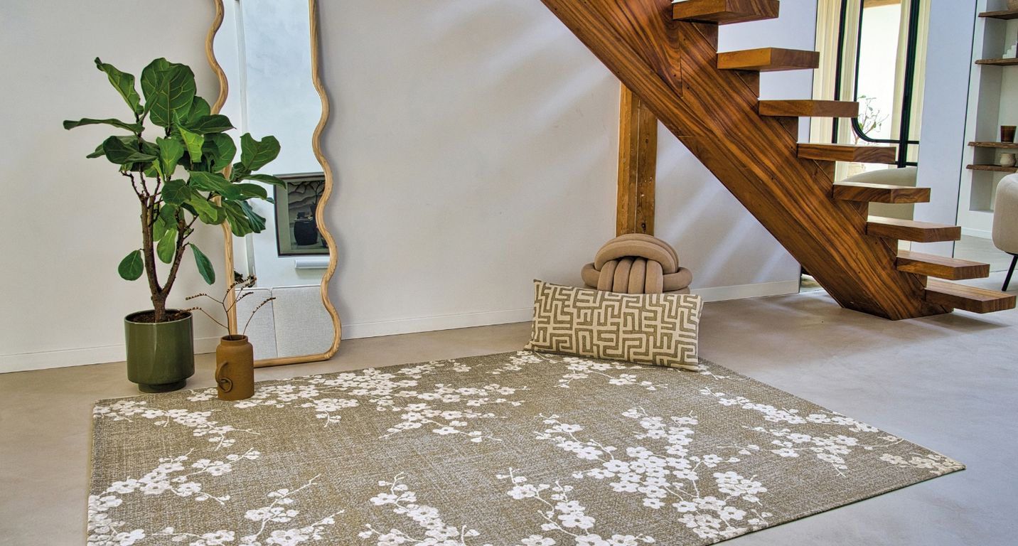 Tapis SAKURA Louis De Poortere, fleur  Wet Garden