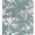 Tapis SAKURA Louis De Poortere, fleur  Lake blue