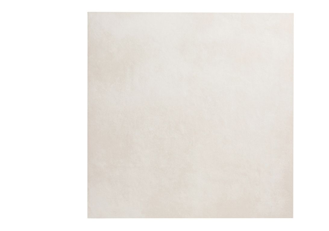 Carrelage EXTRA blanc, aspect béton 80x80cm, dim 79.80 x 79.80 cm