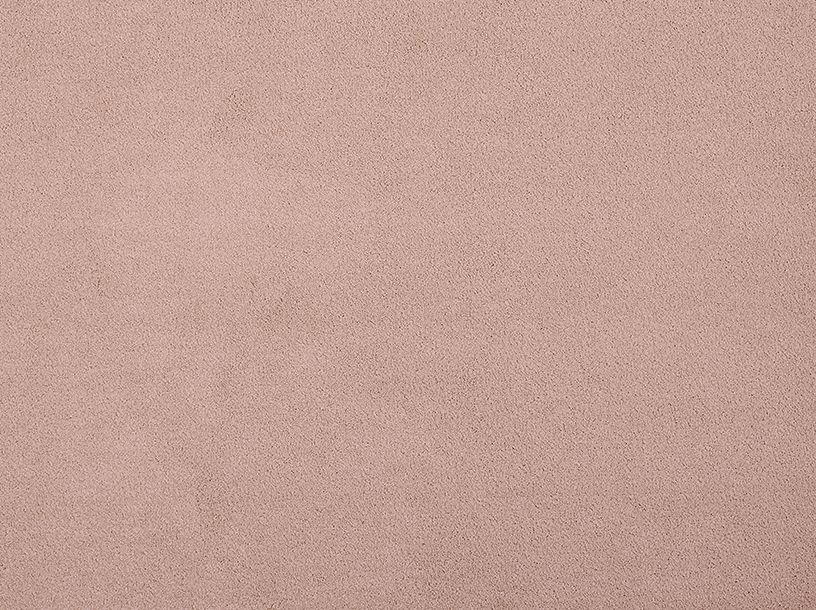 Moquette velours OSHUN 4M, col rose poudré, rouleau 4.00 m