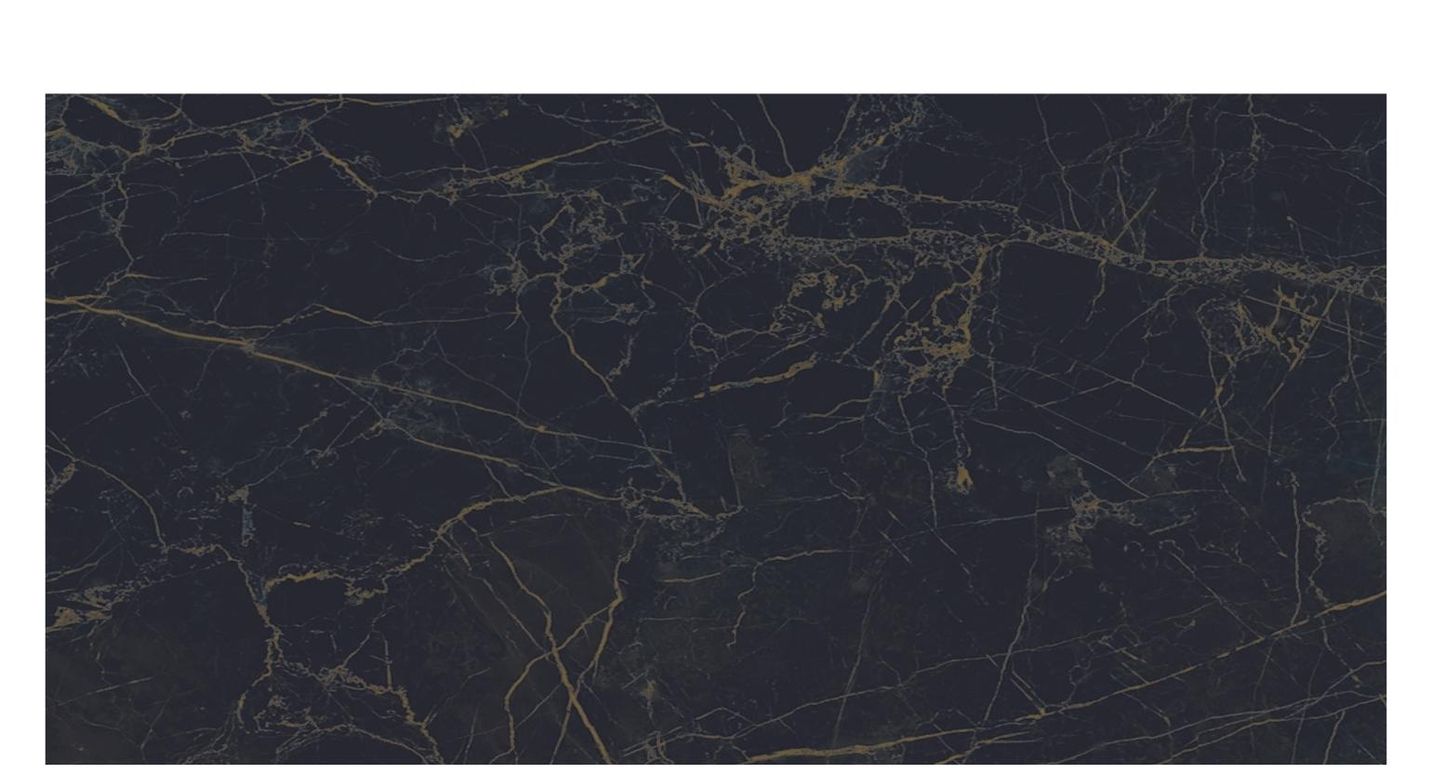 Carrelage EBENE NOIR POLI, aspect marbre noir, dim 60.00 x 120.00 cm