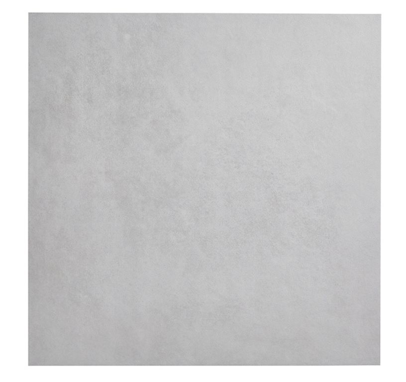 Carrelage EXTRA gris clair, aspect béton gris clair, dim 79.80 x 79.80 cm