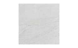 Carrelage HALLEY blanc, aspect béton silver, dim 91.00 x 91.00 cm