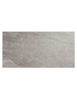 Carrelage HALLEY gris, aspect pierre gris clair, dim 61.00 x 61.00 cm