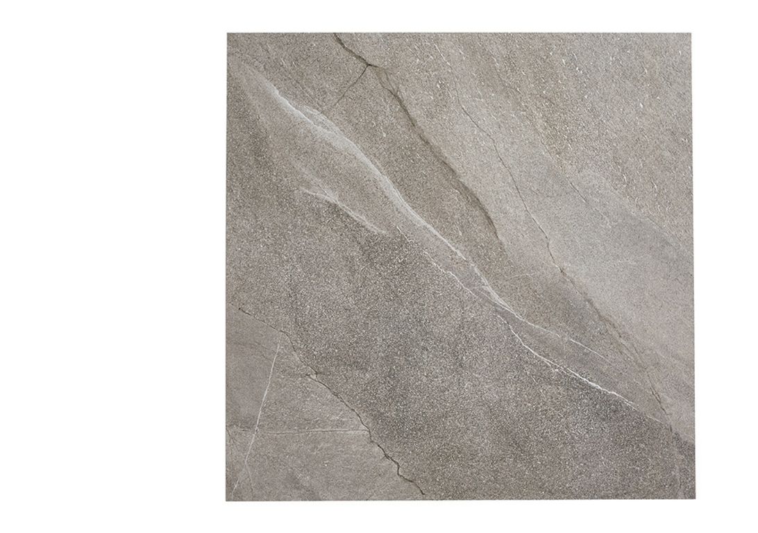 Carrelage HALLEY gris, aspect pierre 60x60cm, dim 60.00 x 60.00 cm