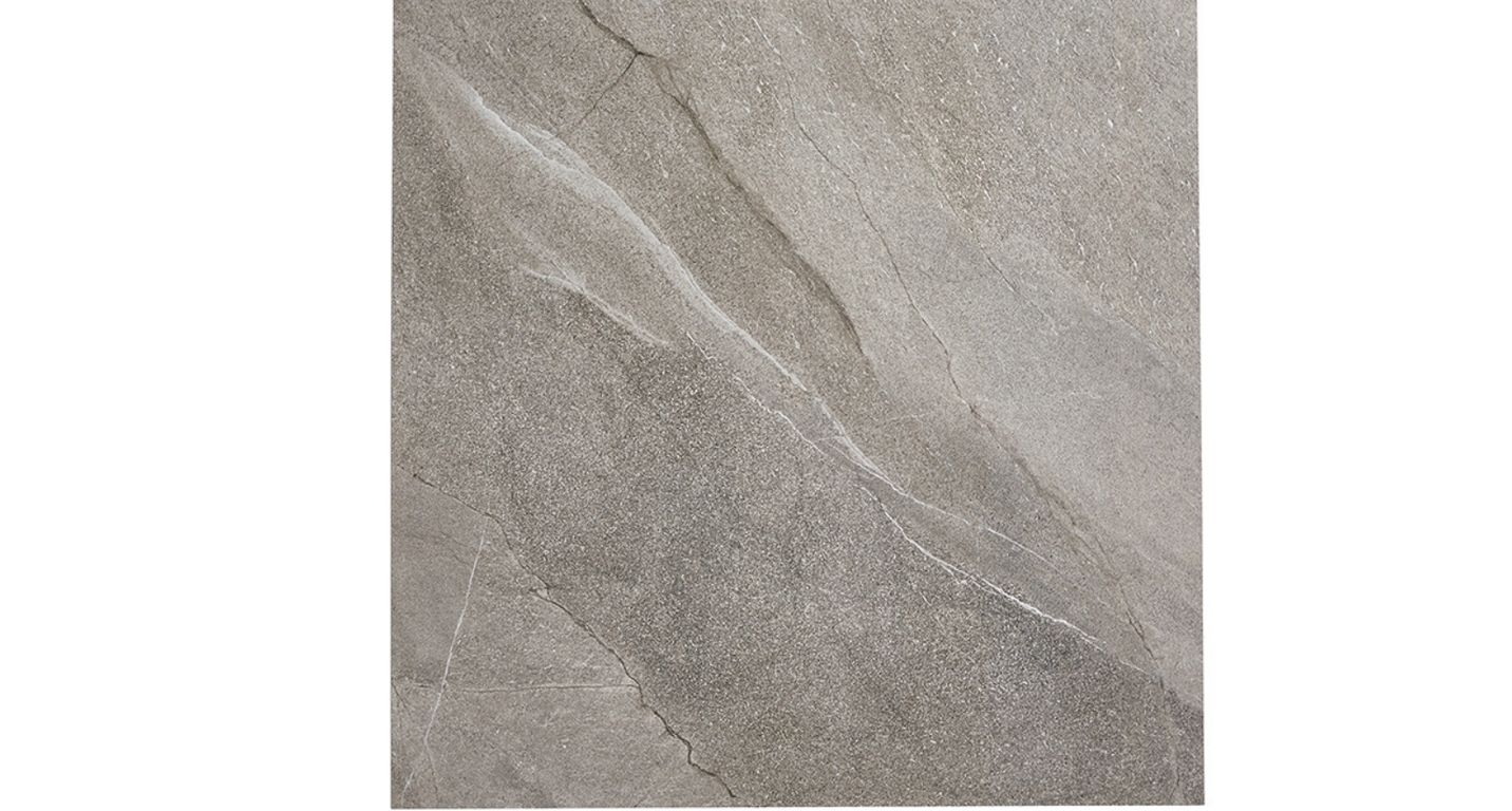 Carrelage HALLEY gris, aspect pierre 60x60cm, dim 60.00 x 60.00 cm