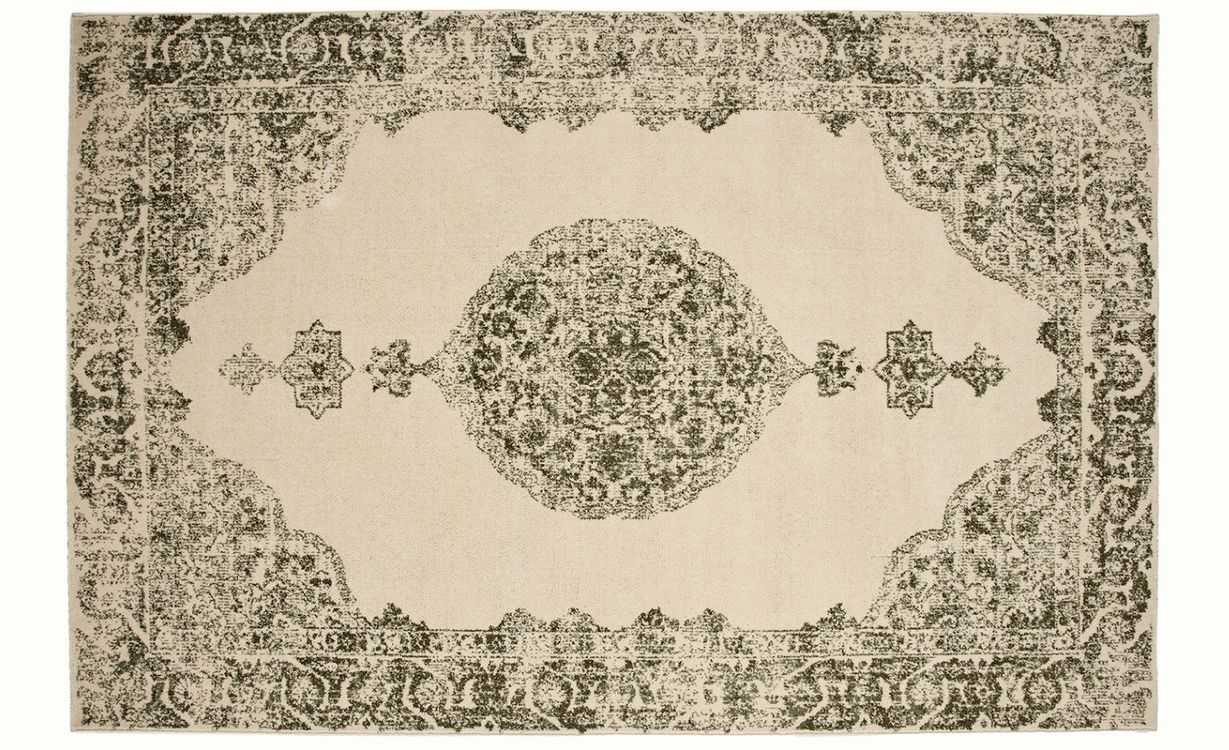 Tapis EUGENIE , oriental médaillonBeige / vert