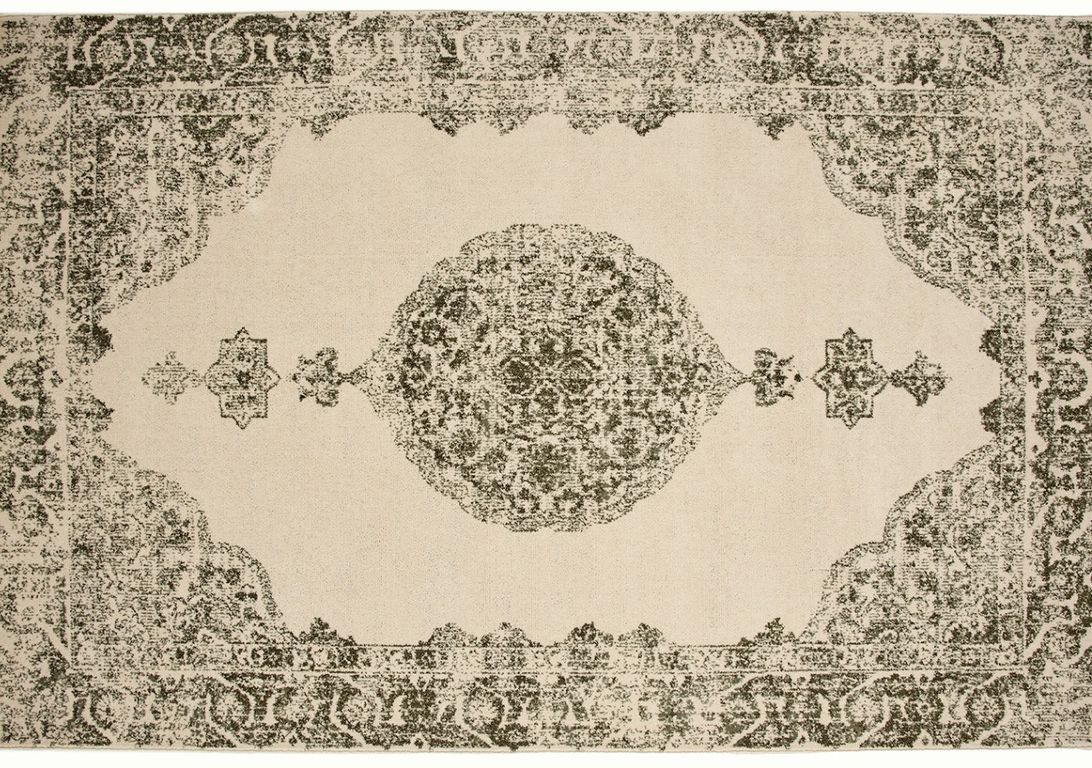 Tapis EUGENIE , oriental médaillon Beige / vert