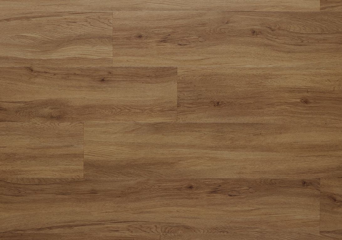 Sol vinyle LOCK + 30 Gerflor, Bois marron moyen, lame 21.20 x 123.88 cm