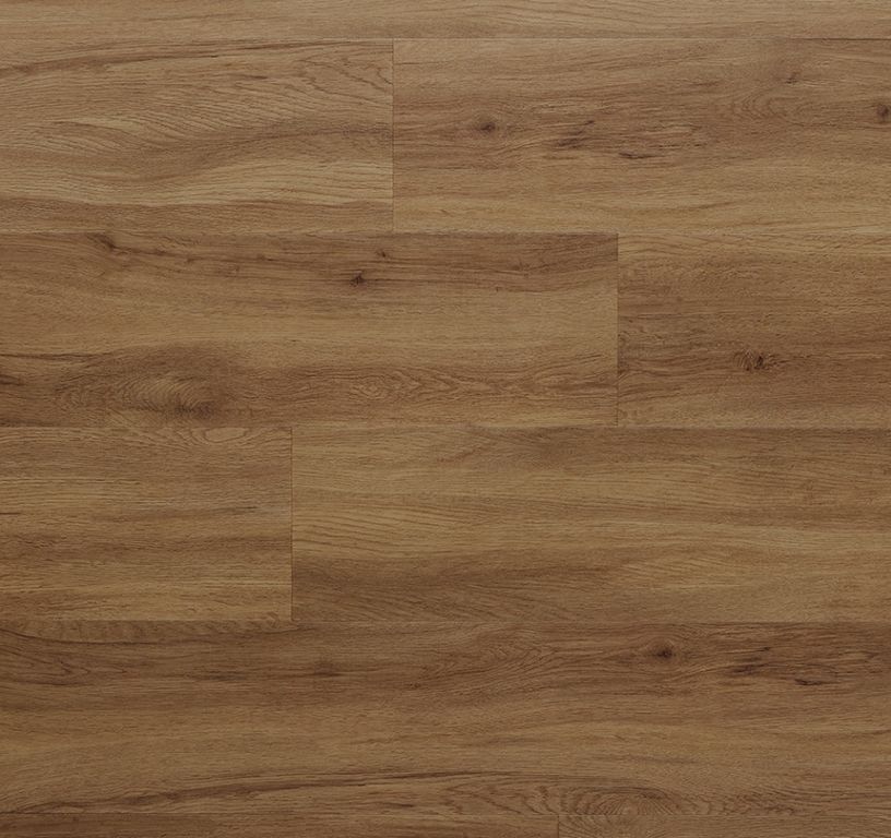 Sol vinyle LOCK + 30 Gerflor, Bois marron moyen, lame 21.20 x 123.88 cm