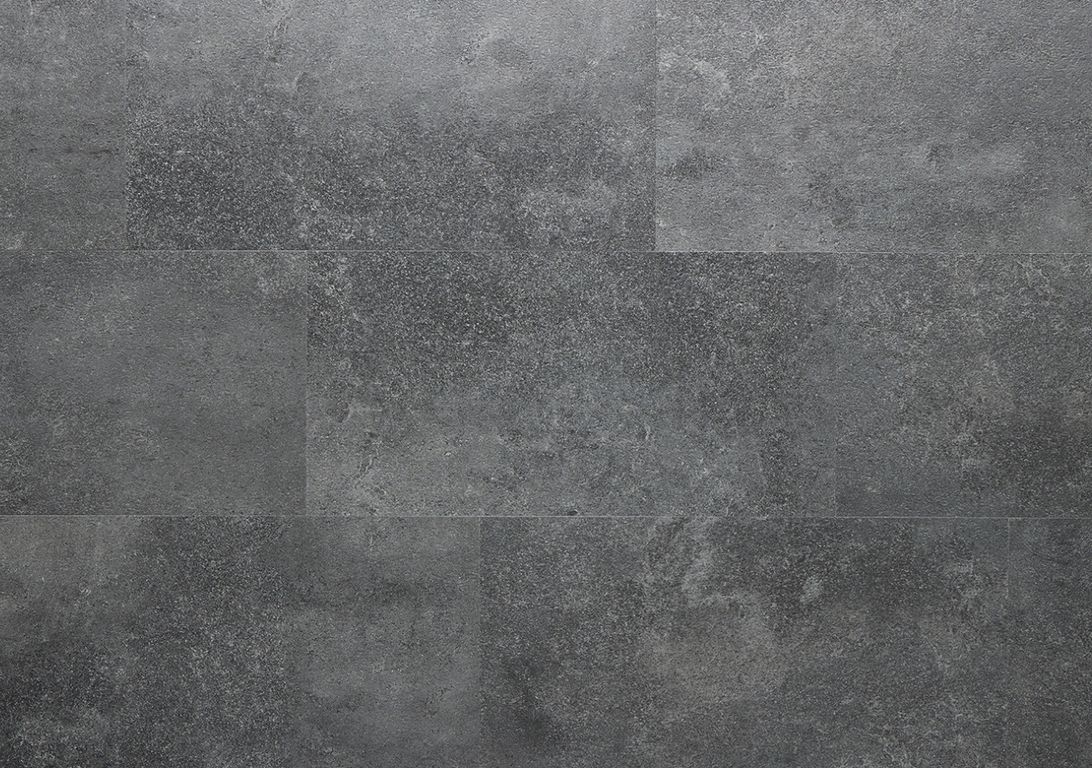 Sol vinyle TOLEDO ACOUSTIC DALLE , Pierre pierre anthracite, dalle 30.50 x 61.00 cm