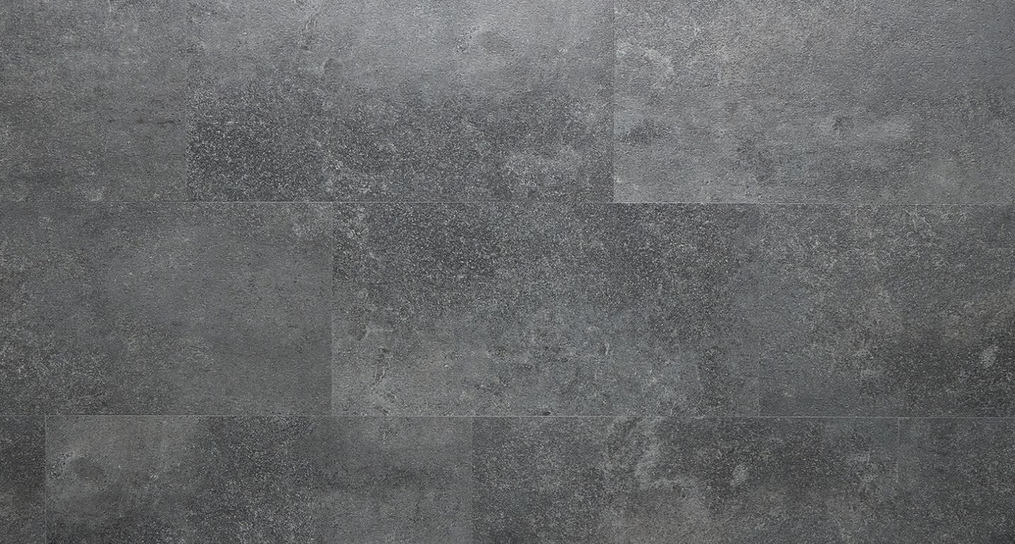 Sol vinyle TOLEDO ACOUSTIC DALLE , Pierre pierre anthracite, dalle 30.50 x 61.00 cm