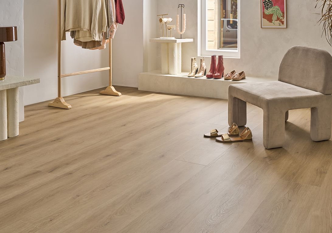 Sol vinyle CHATEAU XXL , Bois chêne authentique, lame 23.00 x 184.20 cm