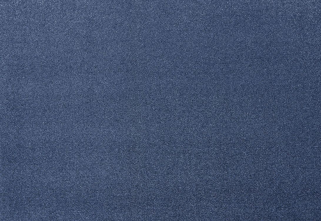 Moquette velours MERVEILLE ECO, col Bleu marine, rouleau 4.00 m