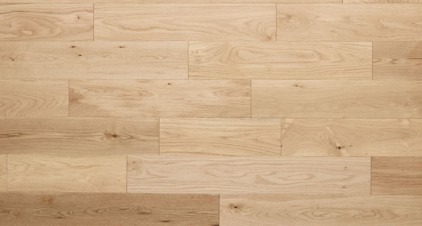 Parquet massif ROYAUME 125 CHENE AUTHENTIQUE, chêne naturel, verni, larg. 12.50 cm