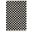Tapis HARRY , damier  Noir / écru