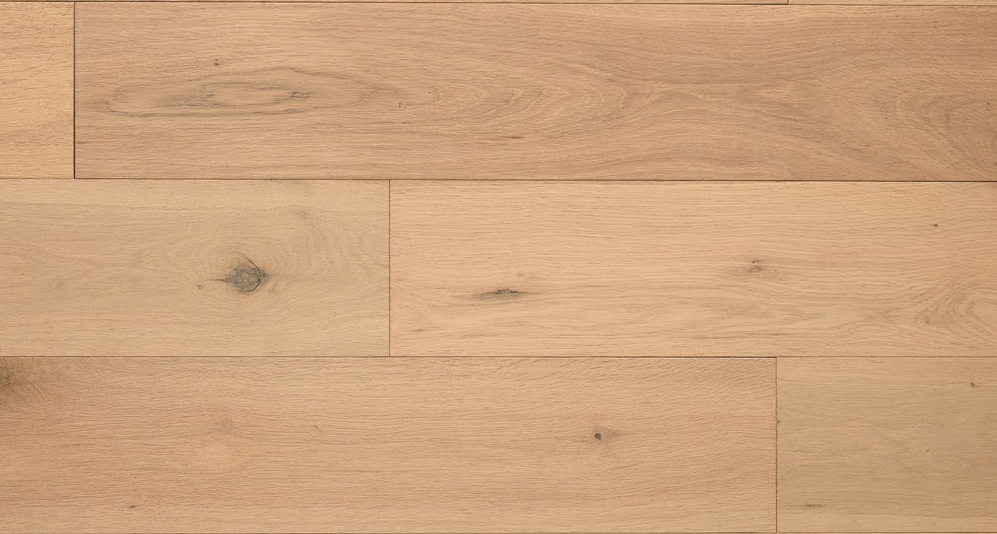 Parquet massif ROYAUME 150 CHENE AUTHENTIQUE, chêne naturel, verni, larg. 15.00 cm