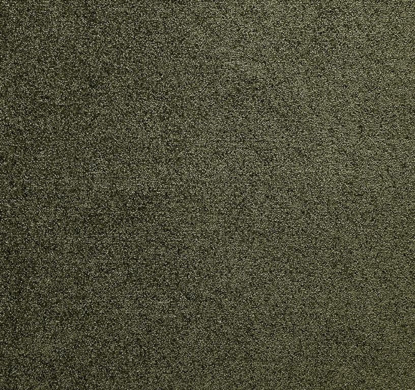 Moquette velours ALICE ECO, col Vert kaki, rouleau 4.00 m