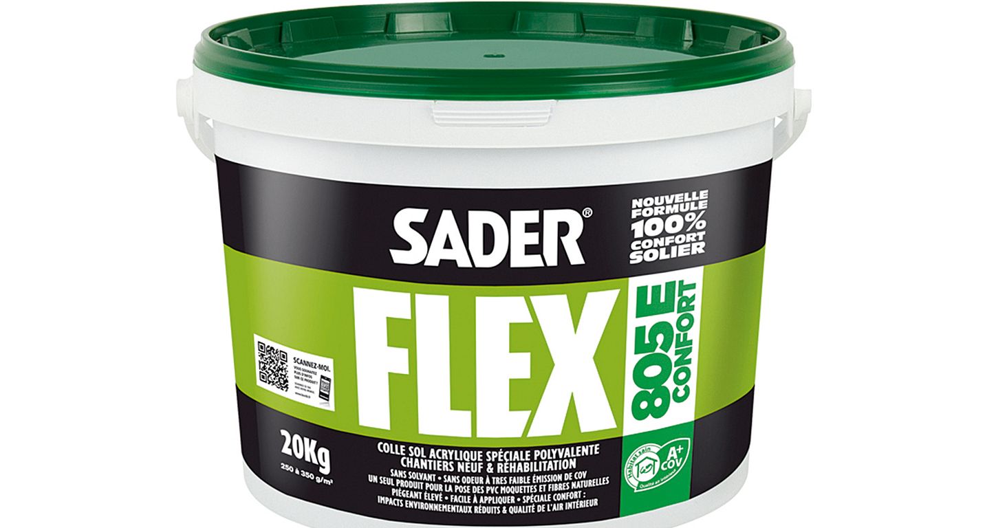 Colle Bostik SADERFLEX 805E, pour sols Moquette, pour sols PVC et moquette, 6.00 kg