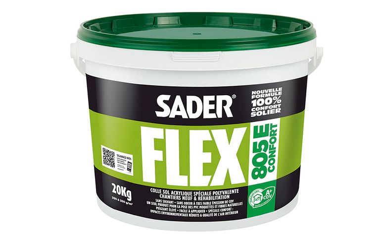 Colle Bostik SADERFLEX 805E, pour sols Moquette, pour sols PVC et moquette, 6.00 kg