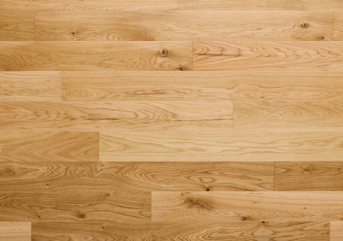 Parquet contrecollé PALAIS 110 CHENE AUTHENTIQUE, chêne naturel, verni, larg. 11.00 cm